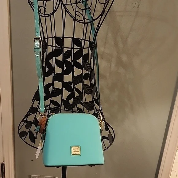 Dooney & BourkeDomed Saffiano Leather Crossbody Bag - Picture 4 of 5